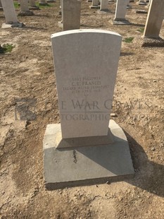 BAGHDAD (NORTH GATE) WAR CEMETERY - FRANCIS, C L